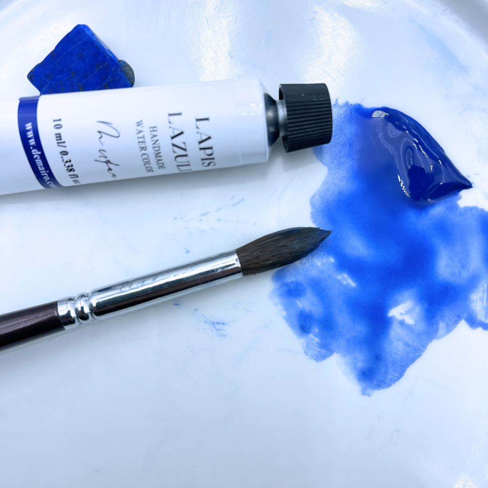 Lapis Lazuli Handmade Watercolour Paint Pure Fra Angelico Blue